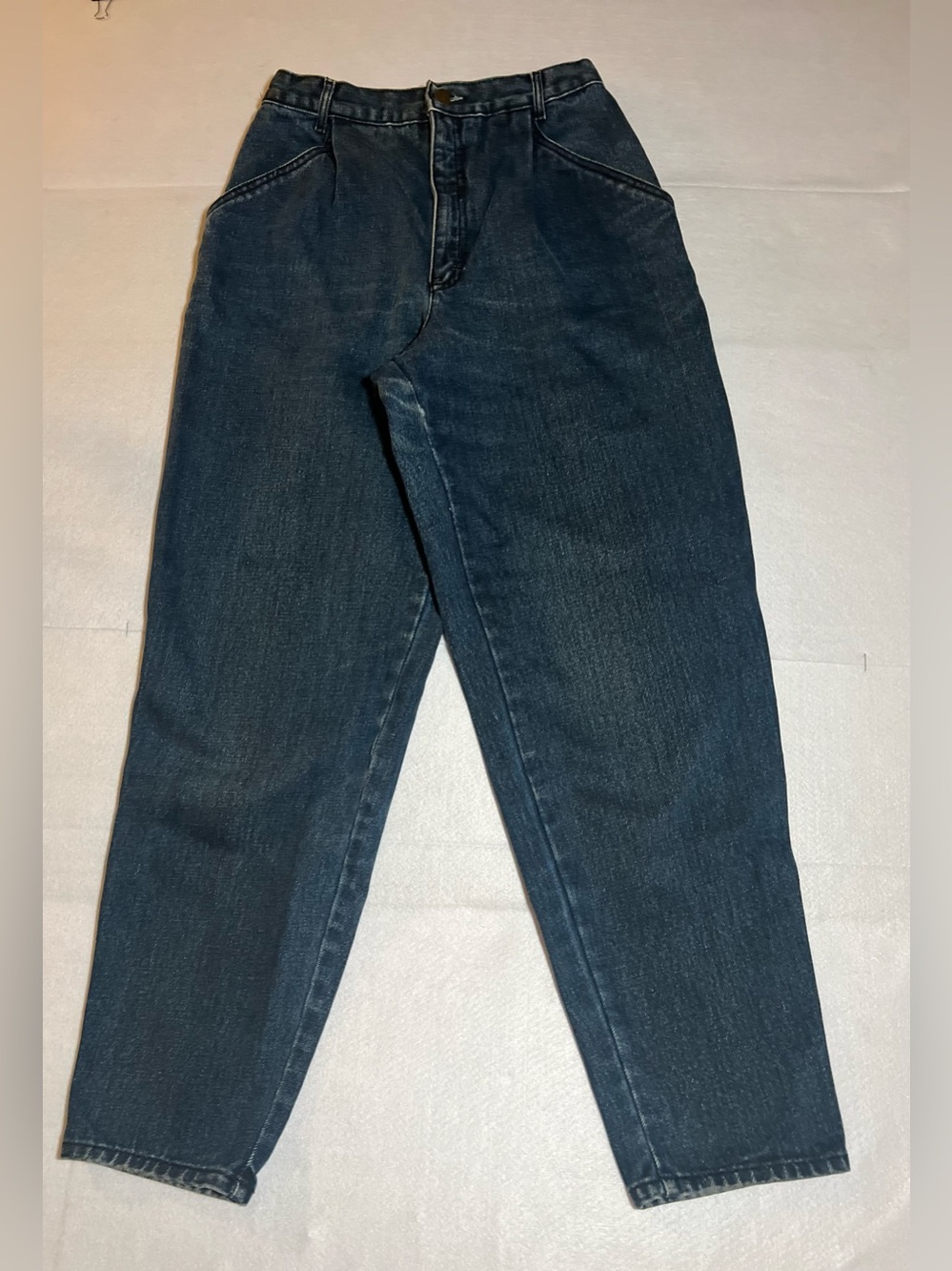 Vintage Calvin Klein Sport Women’s Dark Wash Mom Jeans, Blue,  Size 8 USA Made